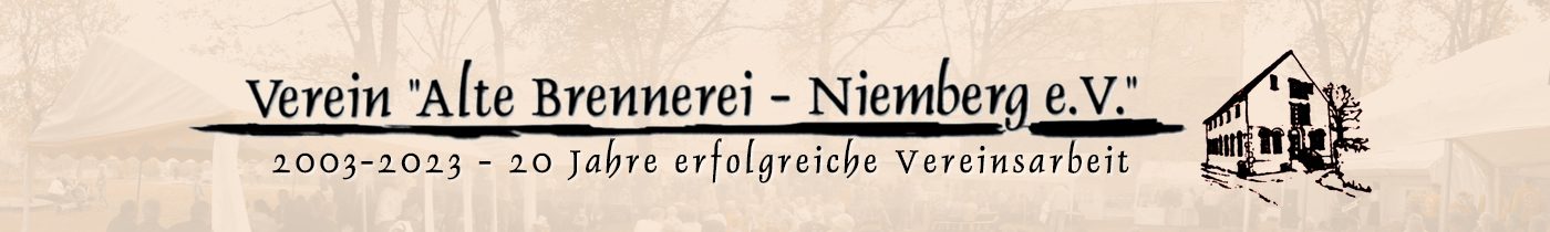 Verein “Alte Brennerei – Niemberg e.V.”